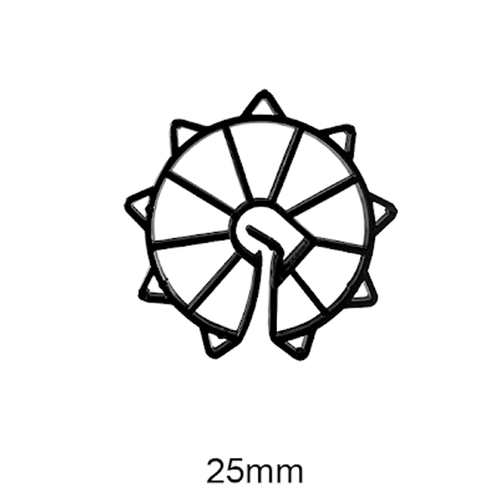 circular 25mm